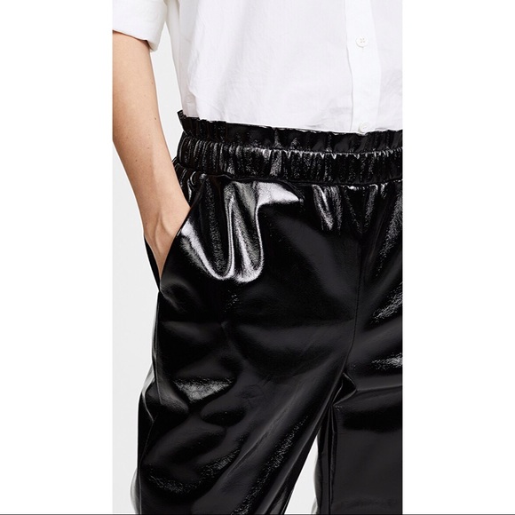 SOLD💞FRAME Denim Holiday Faux Patent Trouser - Picture 5 of 5